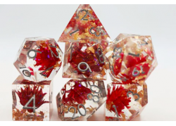 DICE 7-Set: Sharp Edge - Red Lotus